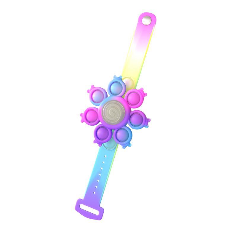 Pop it+spin+RGB flash light+mosquito repellent.