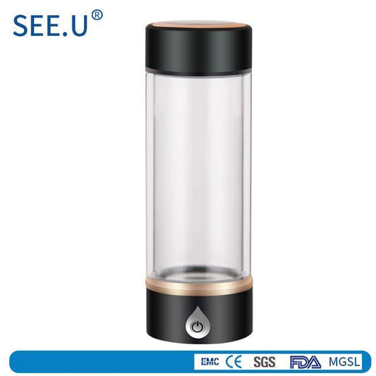 hydrogen bottled water. 