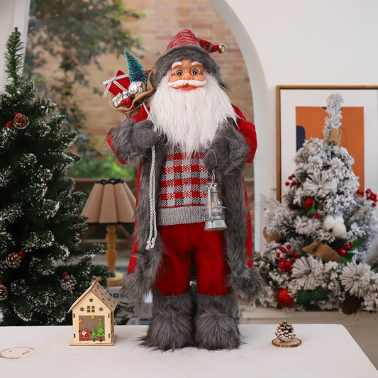 30cm Santa Claus doll Children's gifts Christmas Decorations
