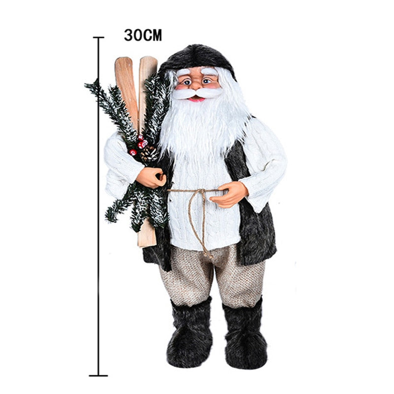 30cm Santa Claus doll Children's gifts Christmas Decorations