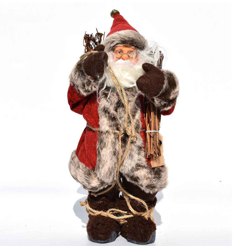 30cm Santa Claus doll Children's gifts Christmas Decorations