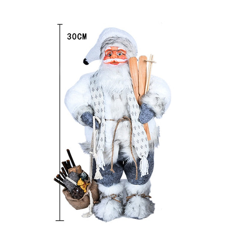 30cm Santa Claus doll Children's gifts Christmas Decorations