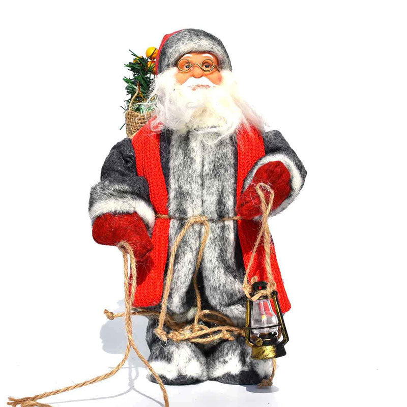 30cm Santa Claus doll Children's gifts Christmas Decorations