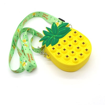 Fidget Pop it Purse Wallet  For Girls