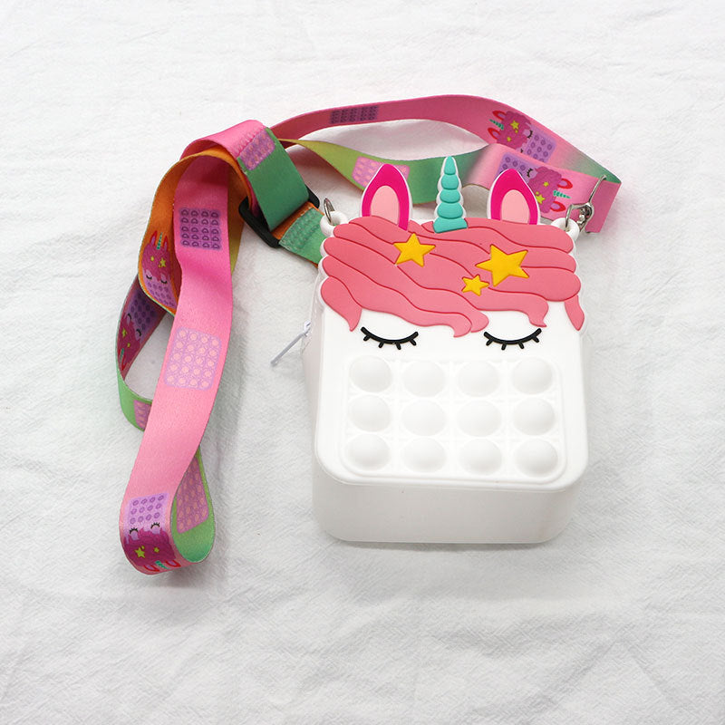Fidget Pop it Purse Wallet  For Girls