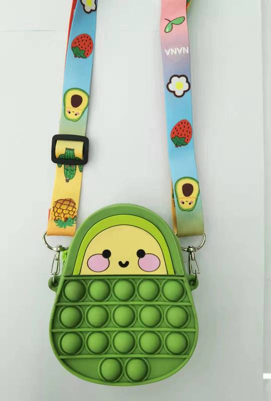 Fidget Pop it Purse Wallet  For Girls