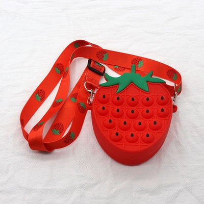 Fidget Pop it Purse Wallet  For Girls