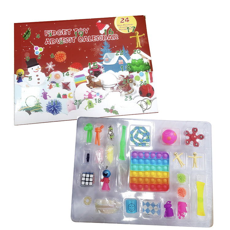 Fidget toy advent calendar