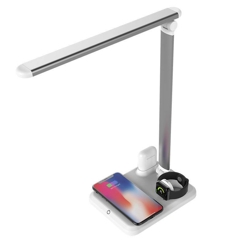 foldable lamp with wireless charging function