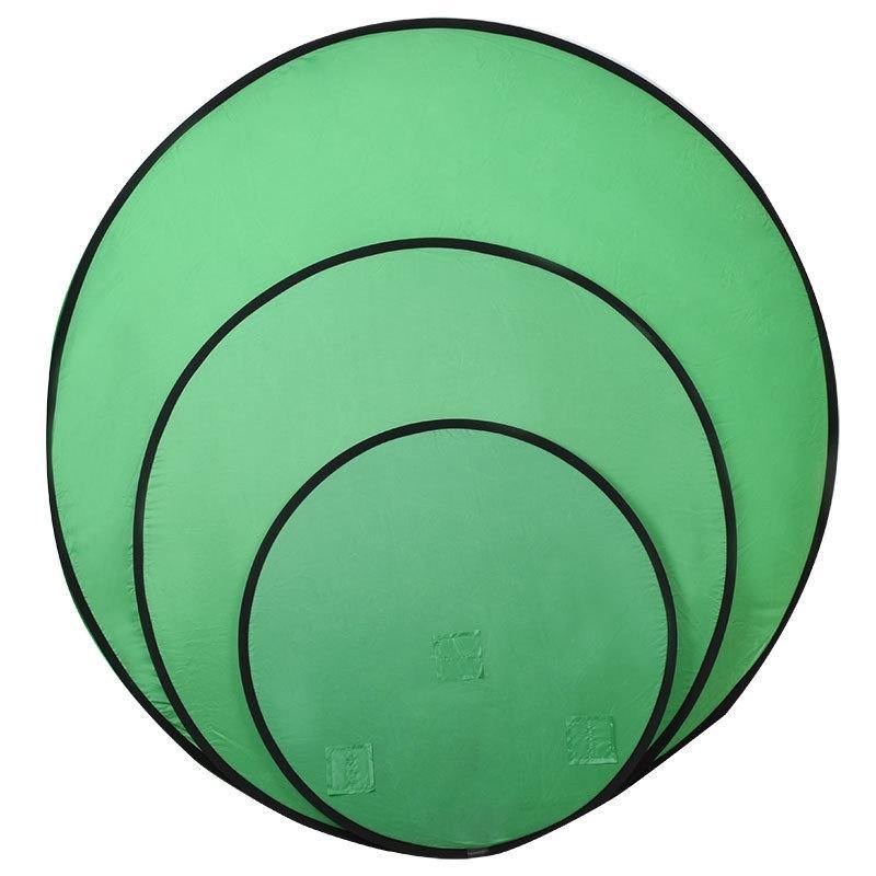 different size portable foldable green background board for influencer
