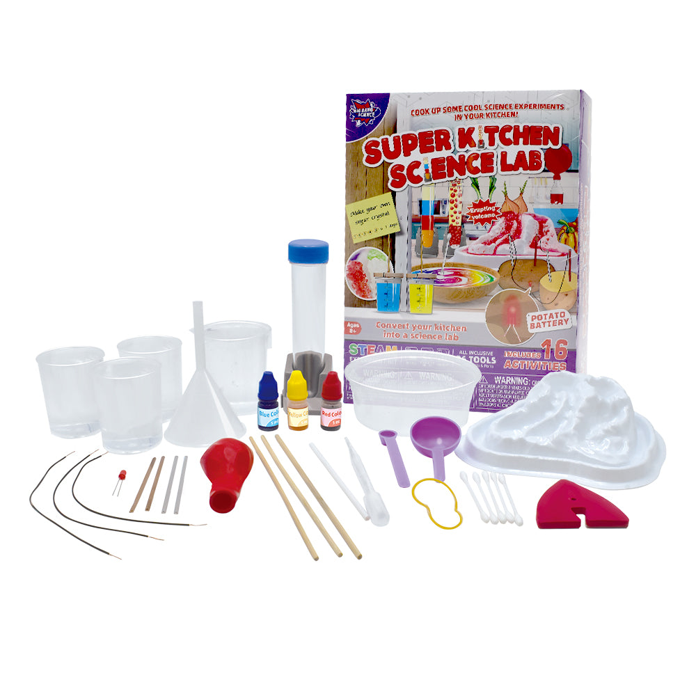 16 Experiment  Educational Chemistry Science Kits Toy