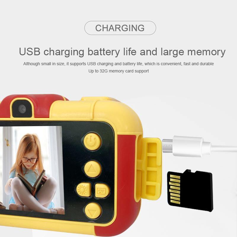 usb charging loong battery life kids camera