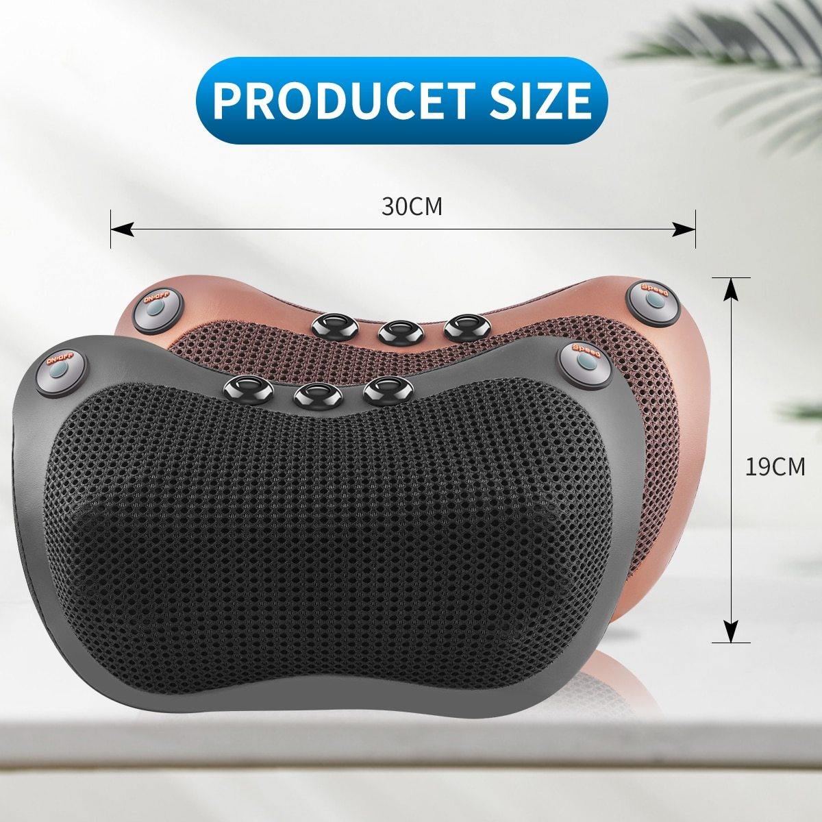 Vibrator Electric  Therapy Massage Pillow - ST healthy life
