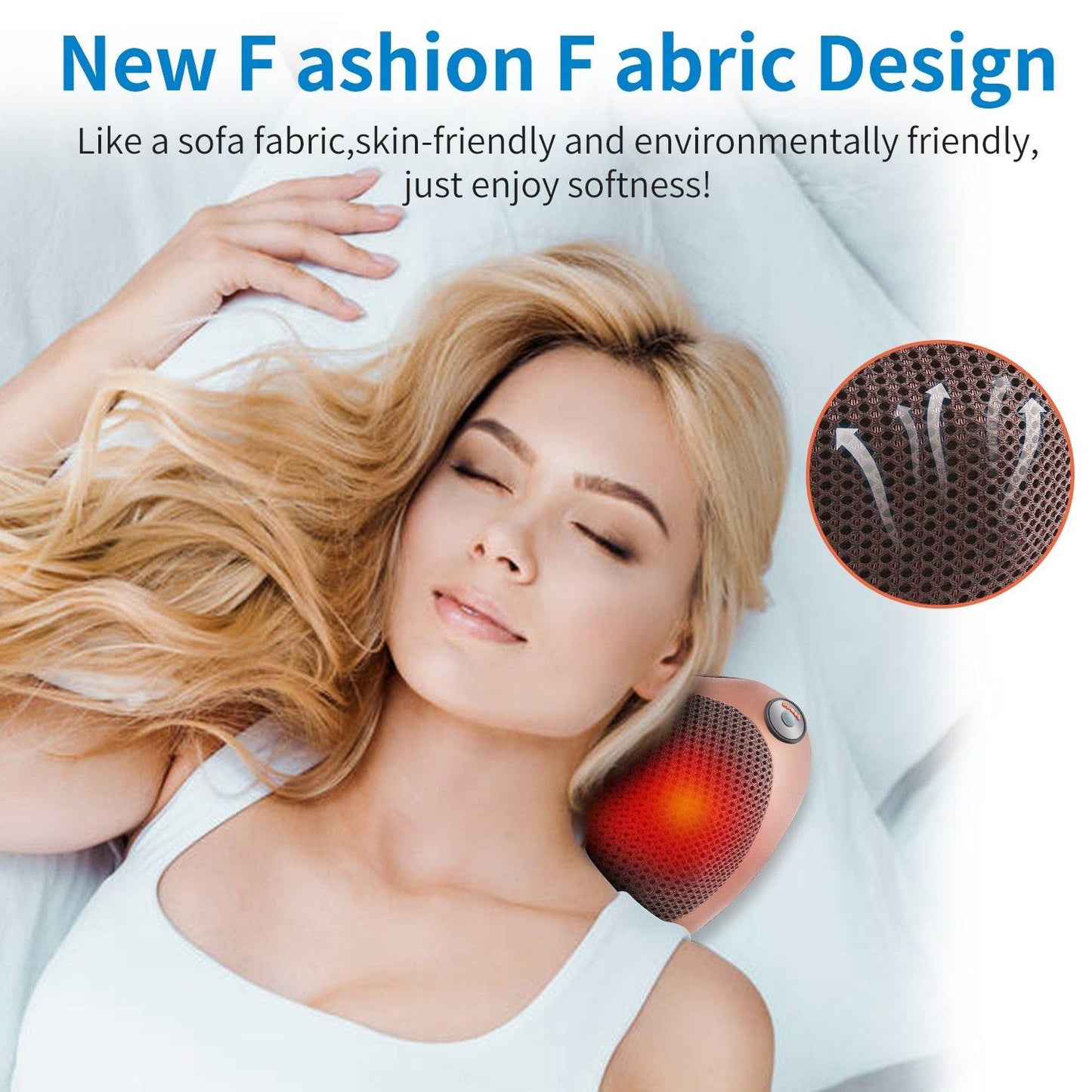 Vibrator Electric  Therapy Massage Pillow - ST healthy life