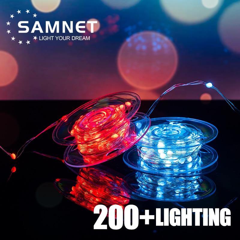 200+ lighting mode rgb christmas lights