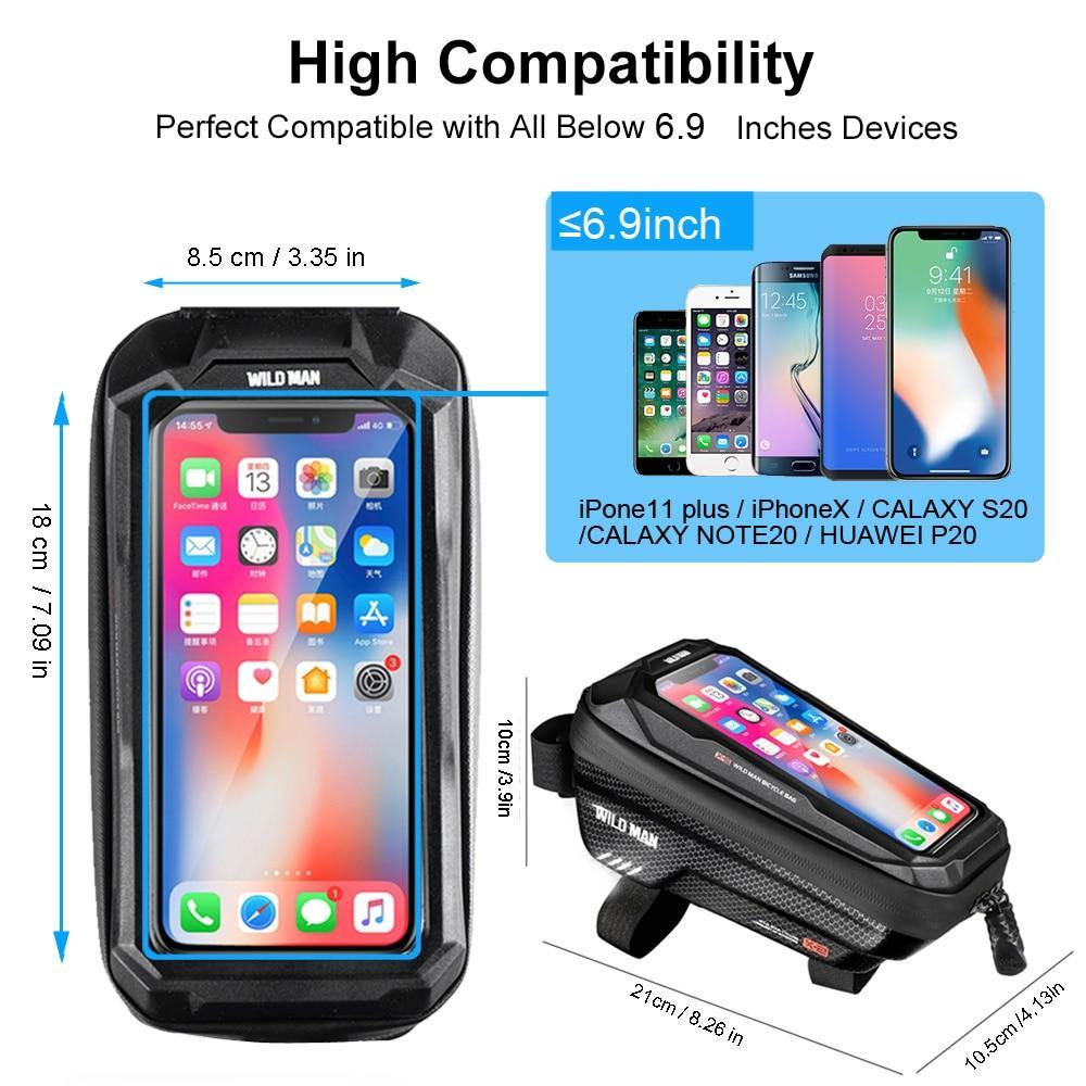 1L high compatibility bike bag